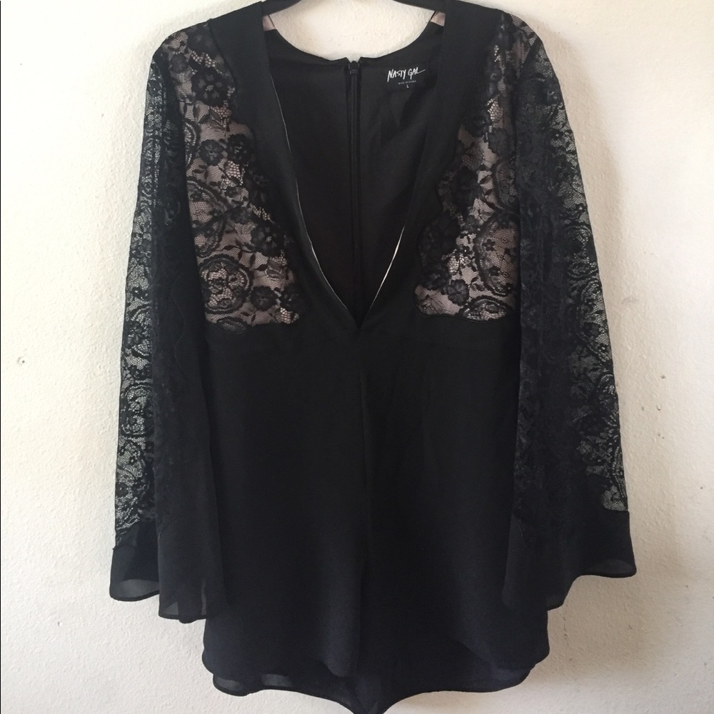 Nasty gal sexy romper. Large