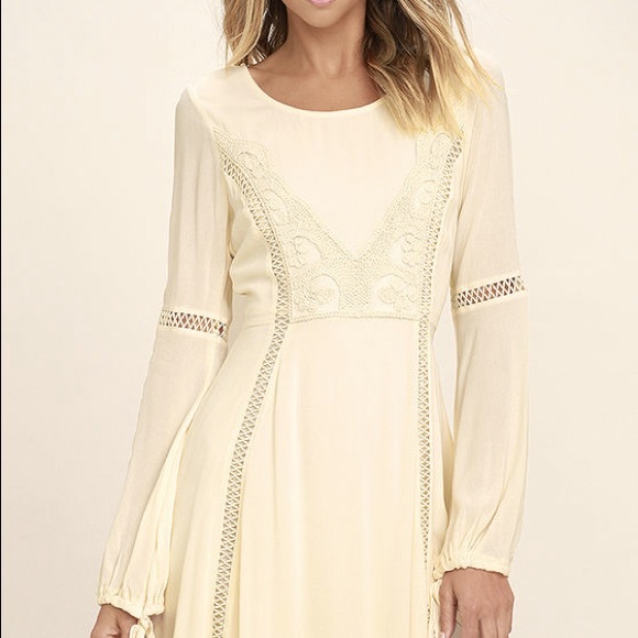 Black swan kaidence cream lace long sleeve - Picture 1 of 7