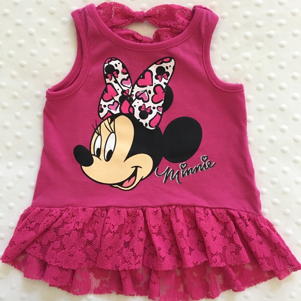 🎀DISNEY Minnie Mouse Tank - Size 18 Months