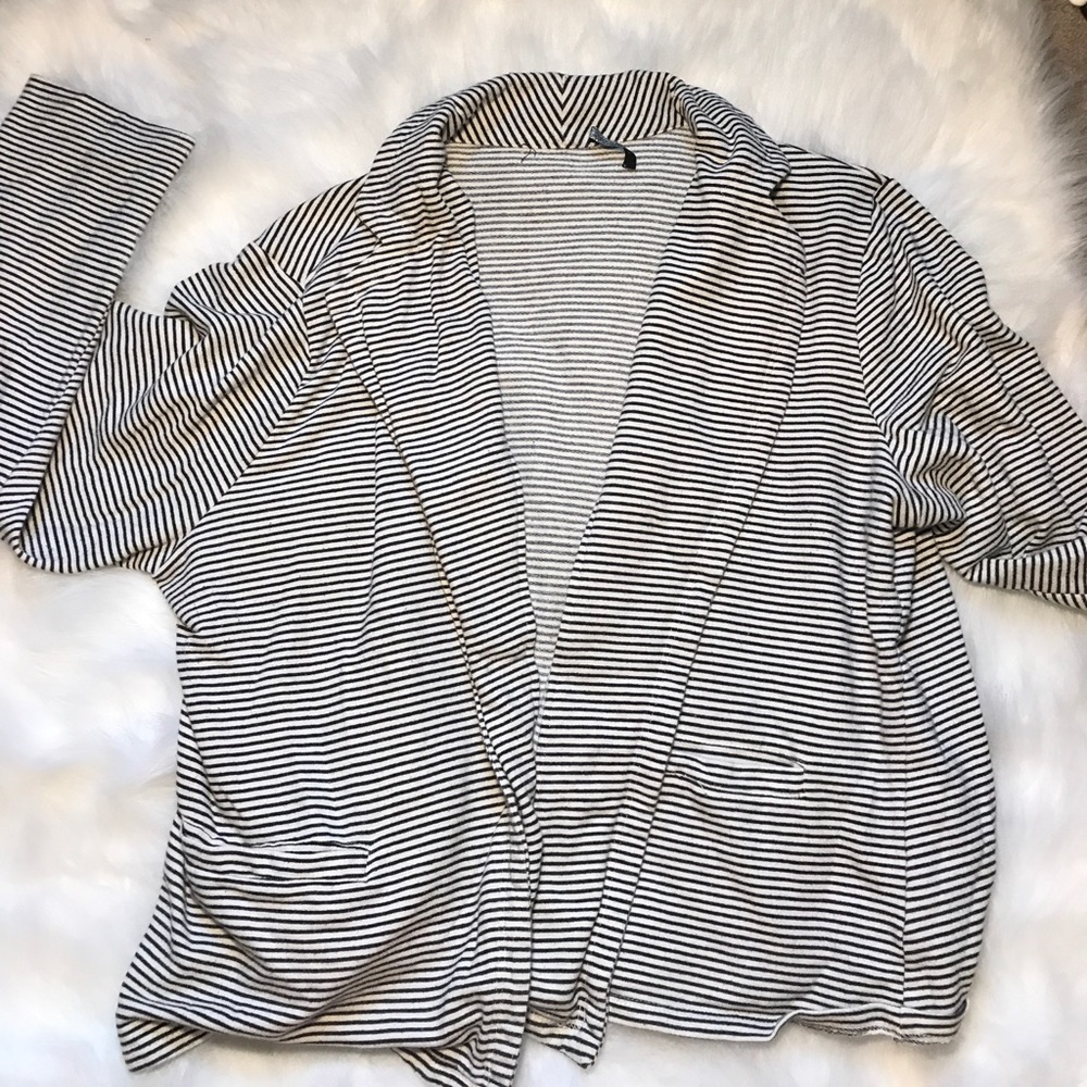 Stripped blazer/ cardigan