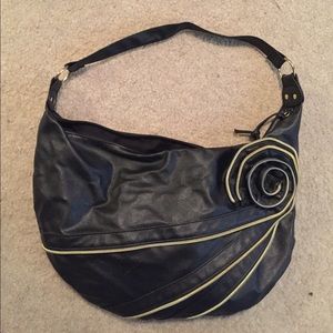 Faux leather purse