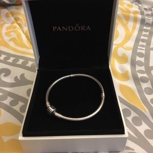 Pandora Iconic Silver Charm Bracelet