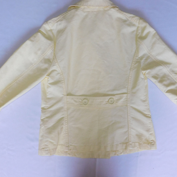 GAP Yellow Blazer Style Coat/Jacket - Picture 4 of 4