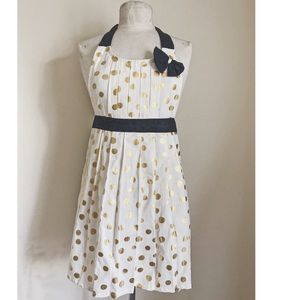 Anthropologie apron: polka dot