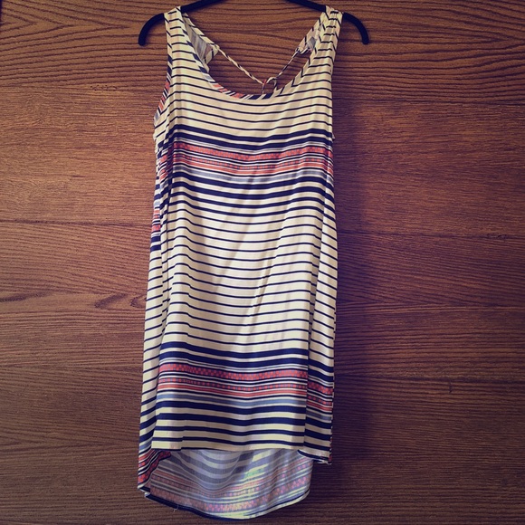Striped mosaic top - Picture 1 of 3