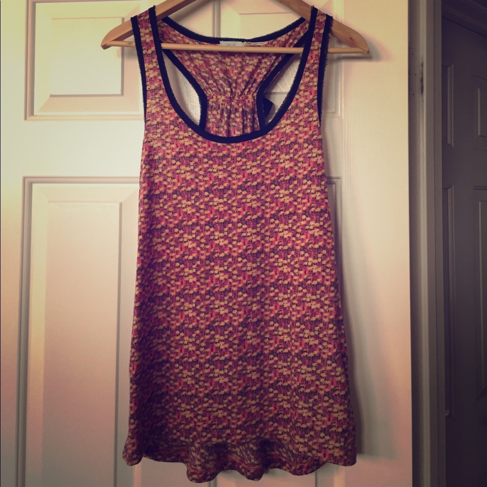 Kimchi Blue Floral Multicolor Tank Top M