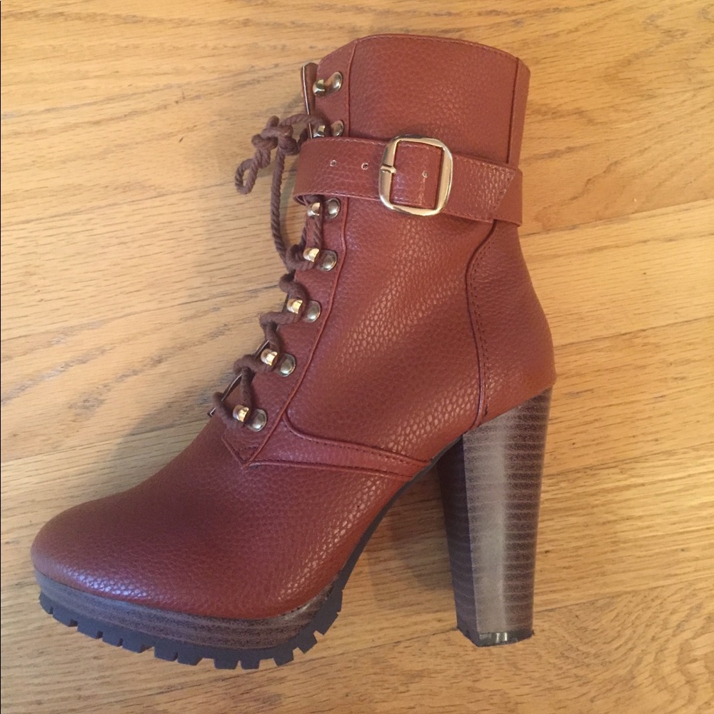 Mark. By Avon Stacked Heel Booties