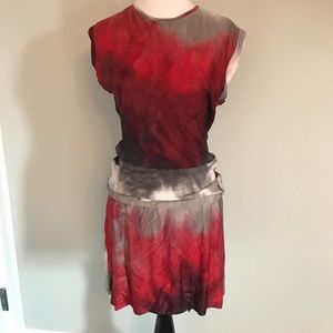 Warehouse U.K. - dip dye open back dress