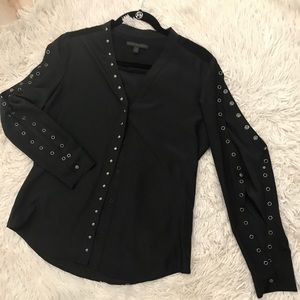 Chelsea & Walker Grommet Blouse 6