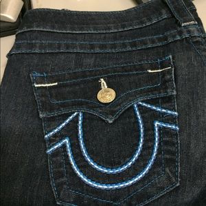 Dark wash true religion jeans