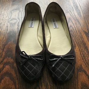 Steve Madden ballet brown ultrasuede flats size 6
