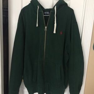 Men's green polo by ralph lauren jacket!