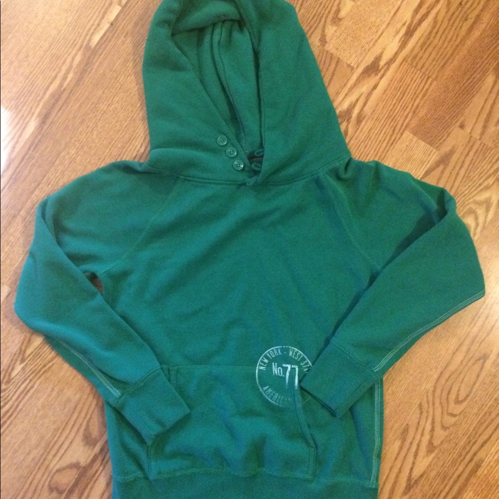 American Eagle Green Hoodie