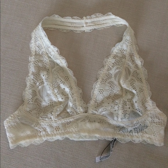 Free People Other - Free people lace halter bra