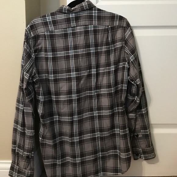 Mens J Crew Button down size small flannel - Picture 2 of 4