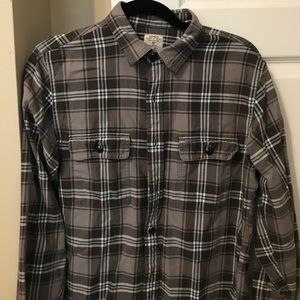 Mens J Crew Button down size small flannel