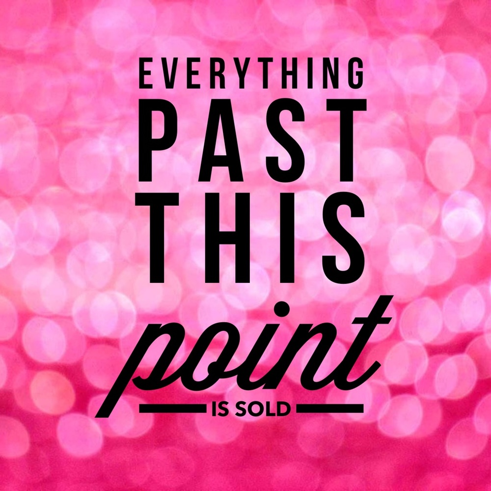 🛍🎀EVERYTHING PAST THIS POINT IS SOLD🛍🎀