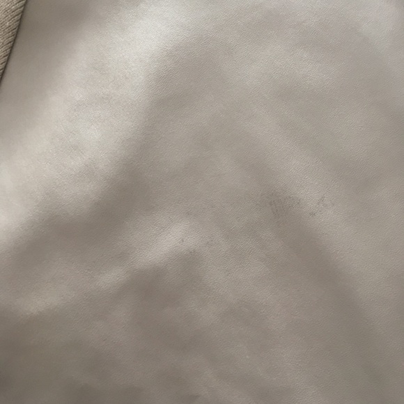 Zara faux leather knit top - Picture 3 of 5