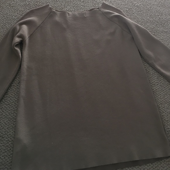Zara faux leather knit top - Picture 5 of 5