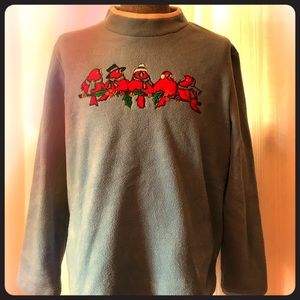 Leslie Faye fleece winter top