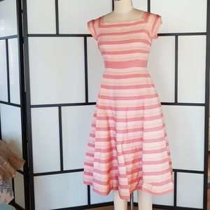 1950' Pink ribbon dress