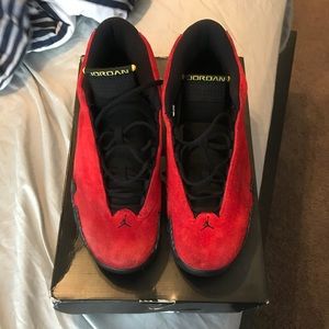 Red and black Retro Jordan