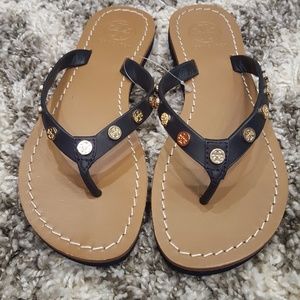 Tory Burch Ricki size 6 Navy