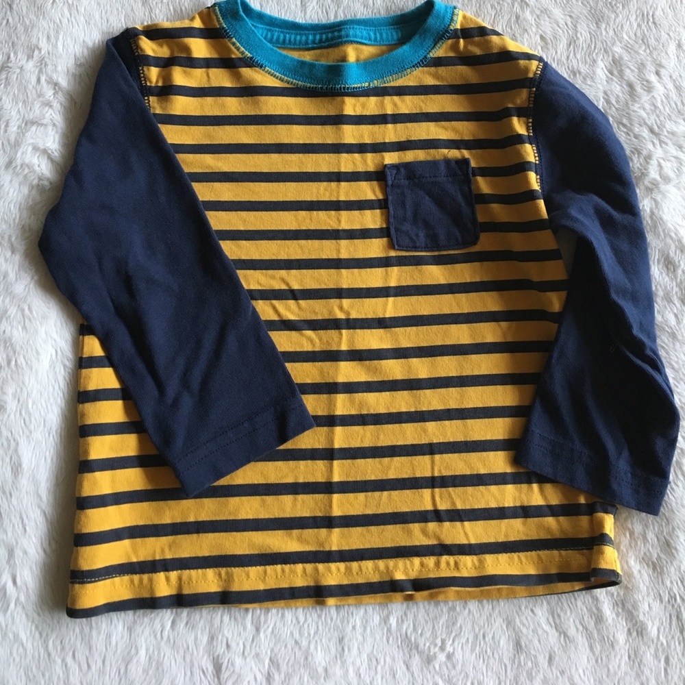 Long sleeve striped shirt 18M