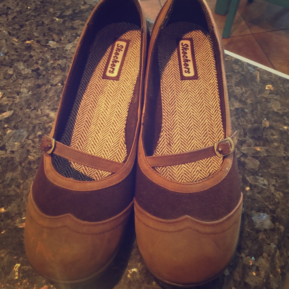 Skechers wedge shoes