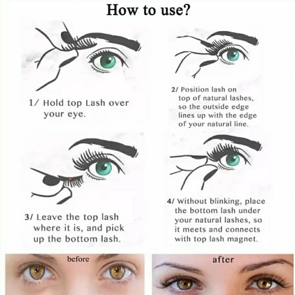 🔻1HR PRICE DROP💥LAST 1  Magnetic False Eyelases - Picture 4 of 4