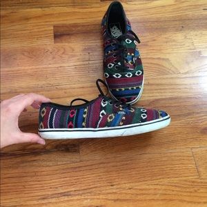 Vans colorful print sneakers