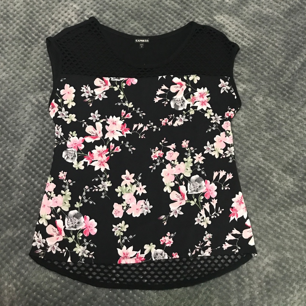 Express Floral Blouse