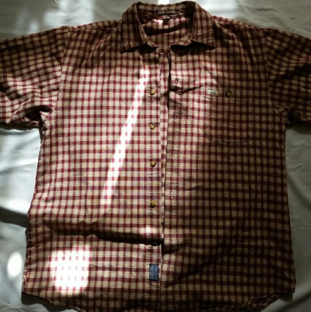 Vintage Guess Pattern Button Up