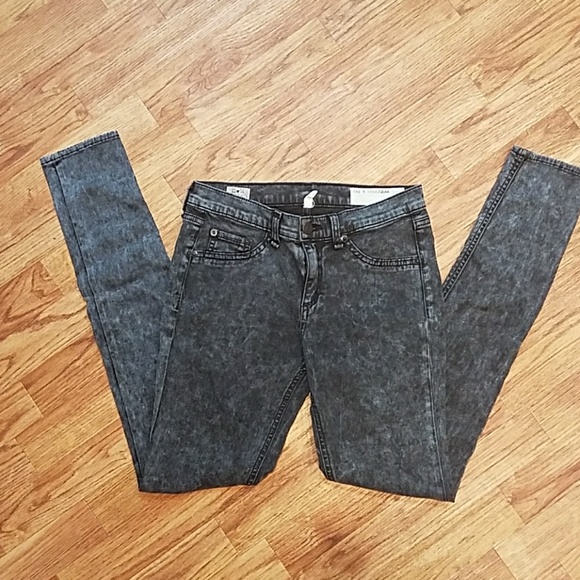 stone washed jeggings