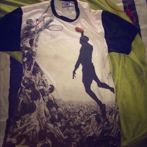 Post Game© official Michael Jordan Dunk shirt
