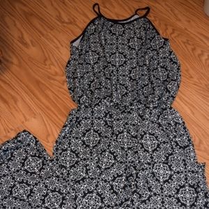 Black and White Jumpsuit