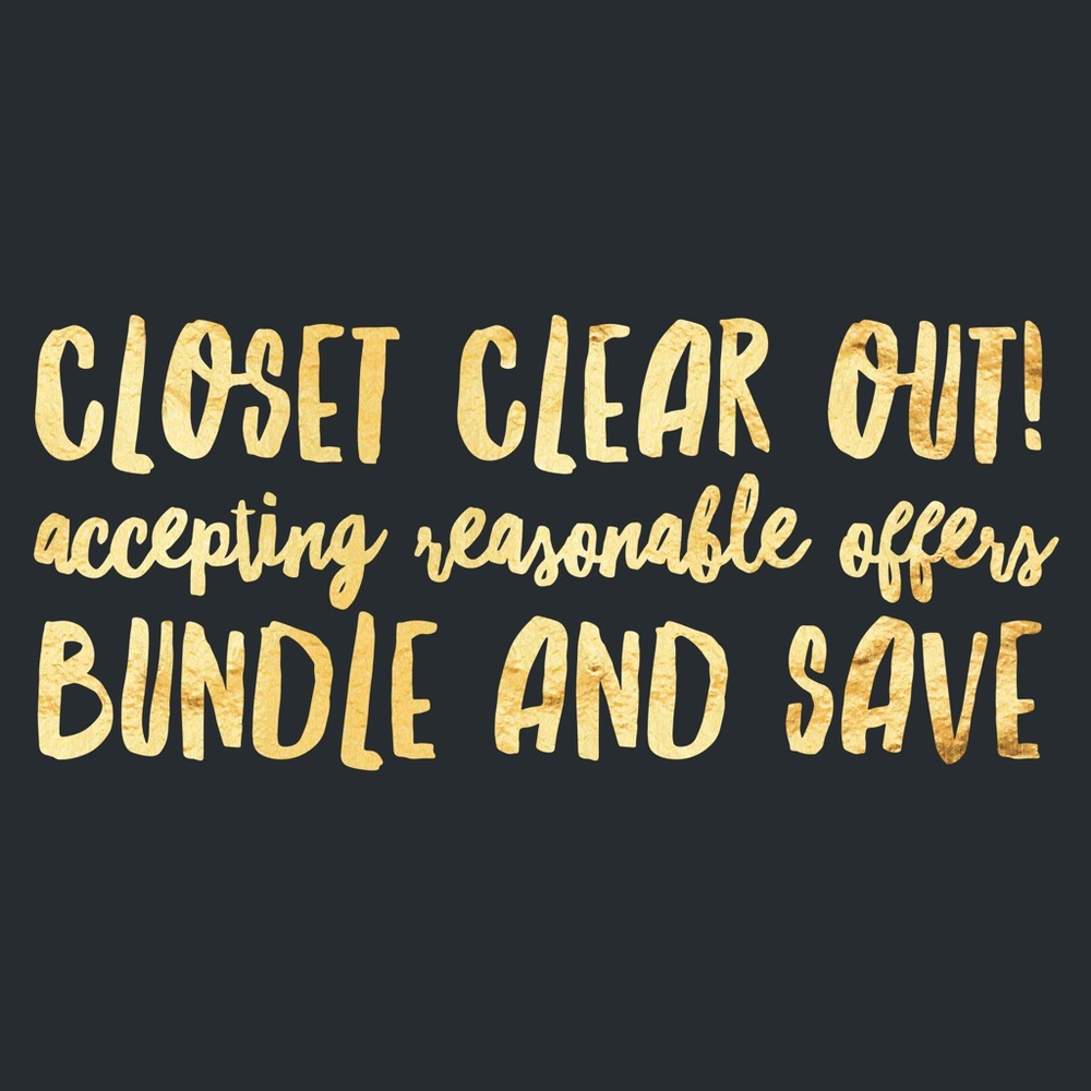 GREAT ITEMS! Accepting reasonable offers!
