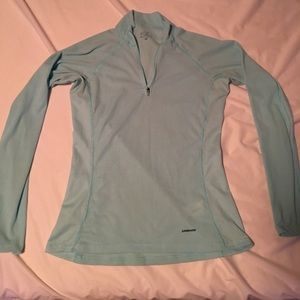 Lightweight Patagonia pullover base layer