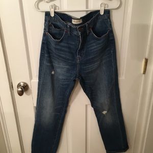 Madewell cruiser straight in roger wash f2618
