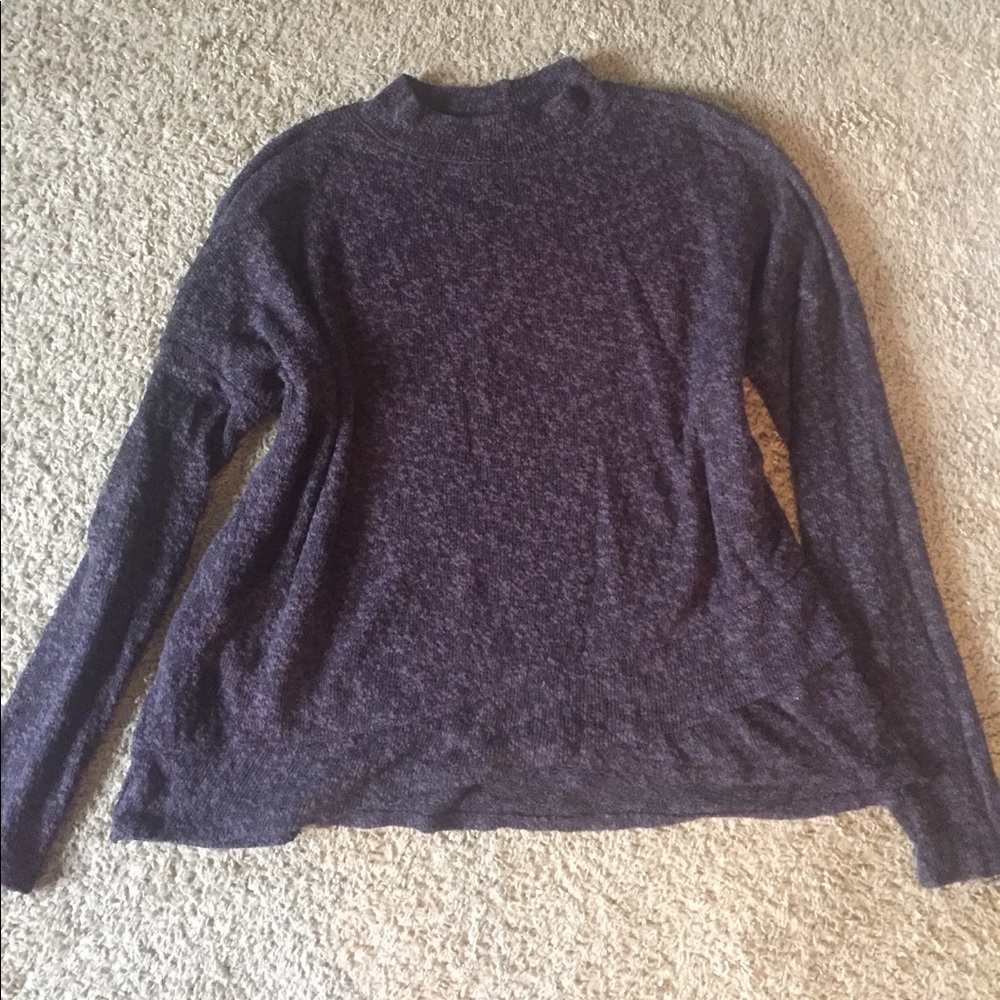 American Eagle Outfitters Deep Plum Sweater