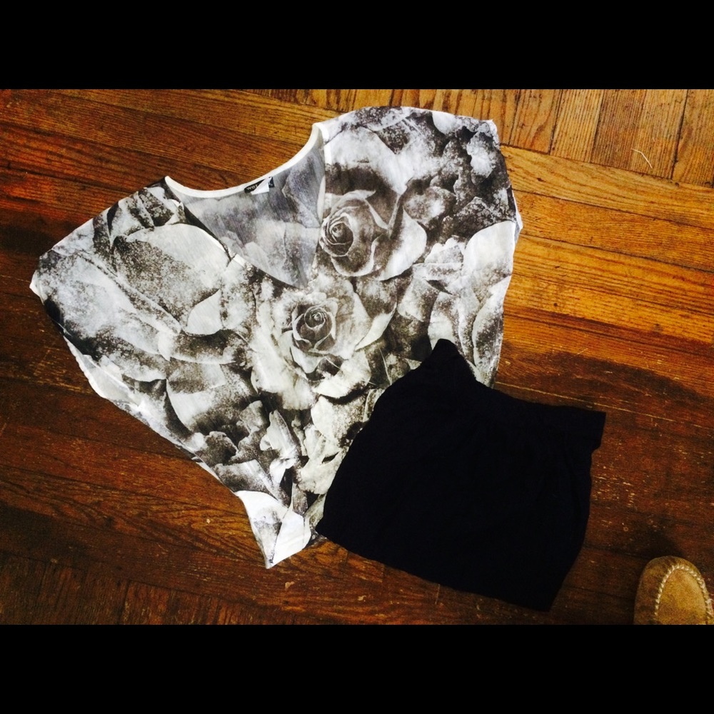 Wet Seal sheer top
