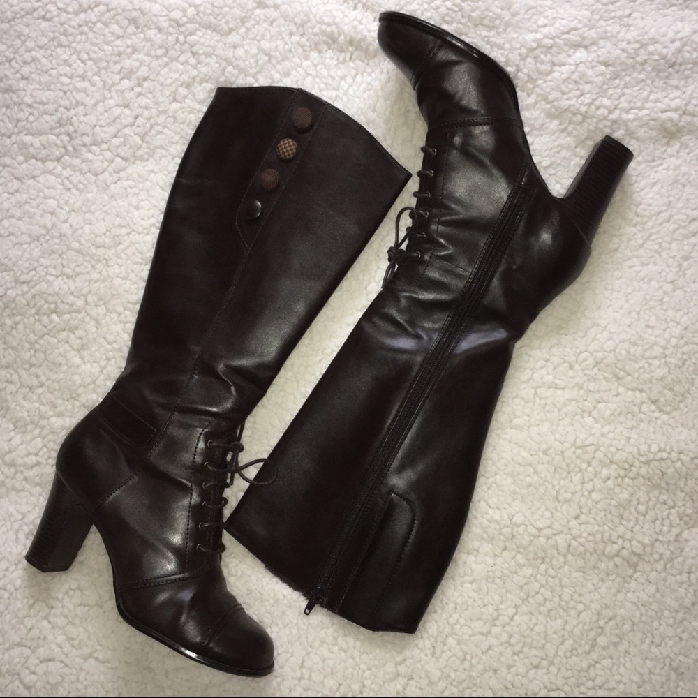 Mudd Dark Brown Tall Boots