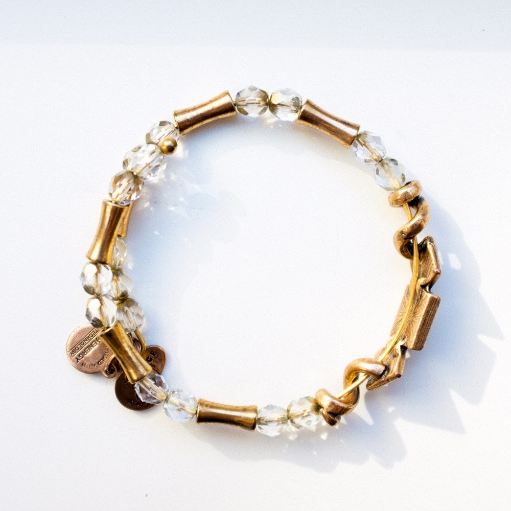 Gold Studs Alex & Ani Bracelet