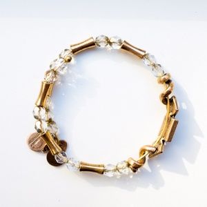 Gold Studs Alex & Ani Bracelet