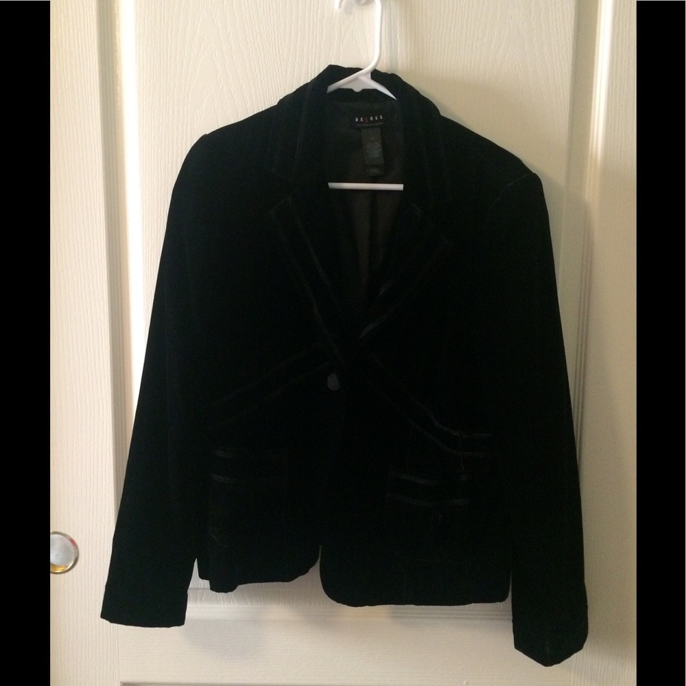 VTG Velvet jacket late 90s