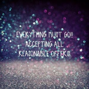 ***Accepting reasonable offers***