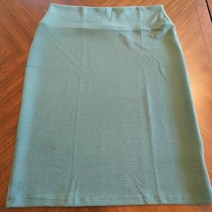 LuLaRoe Cassie Pencil Skirt XLarge Evergreen