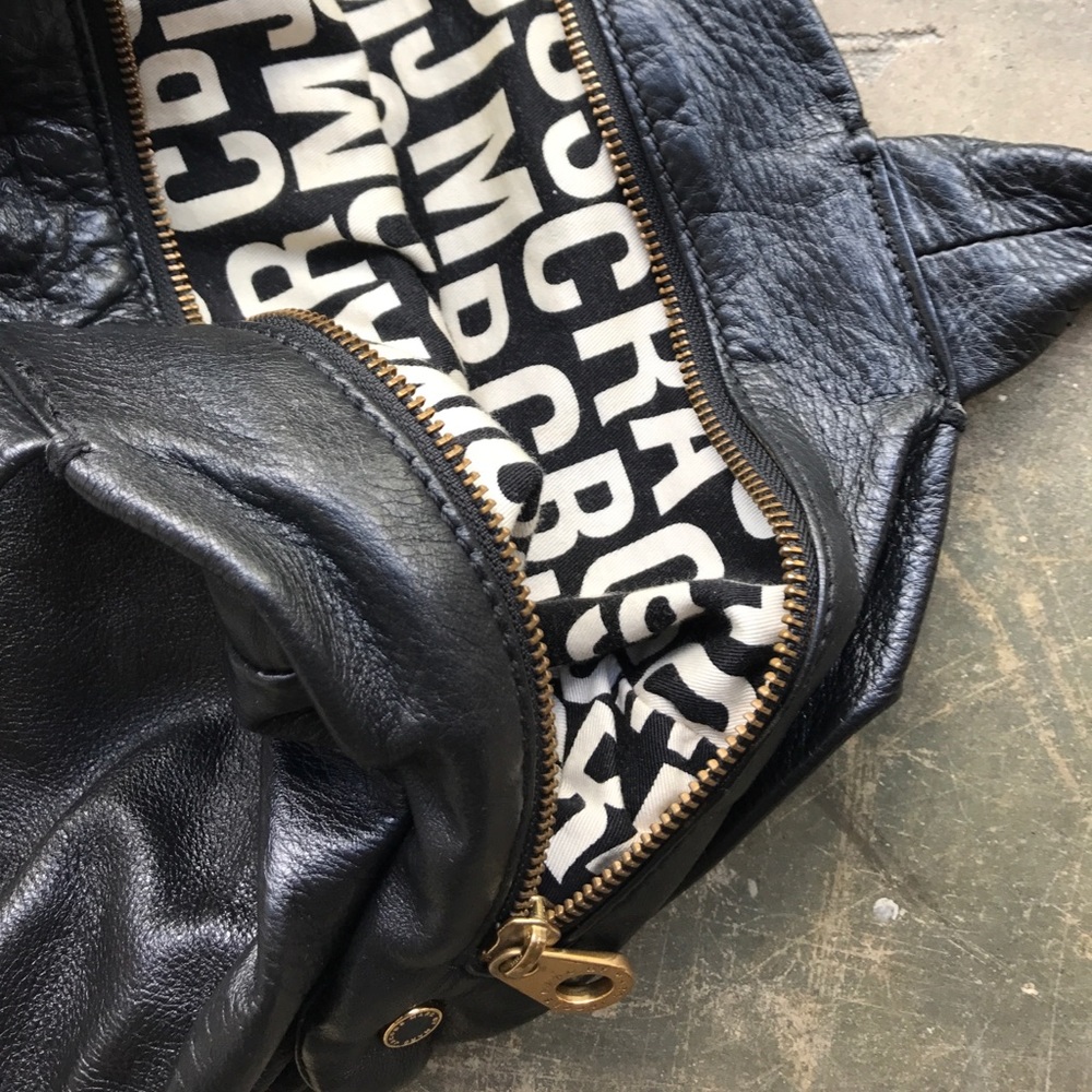 Final Sale ✨ Marc by Marc Jacobs BlK Leather Tote - Picture 3 of 7