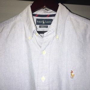 Men’s Polo Long Sleeve Button Up