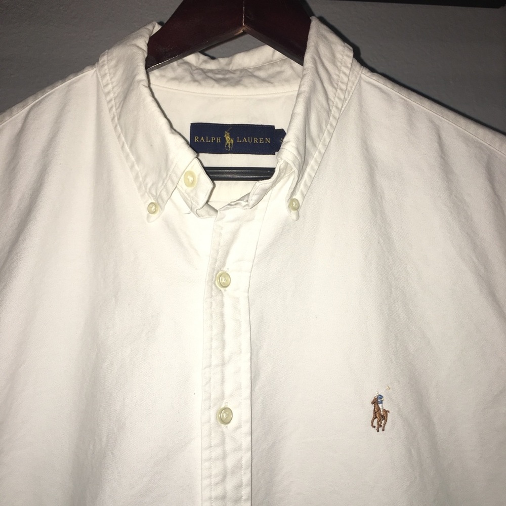 Men’s Polo Short Sleeve Button Up